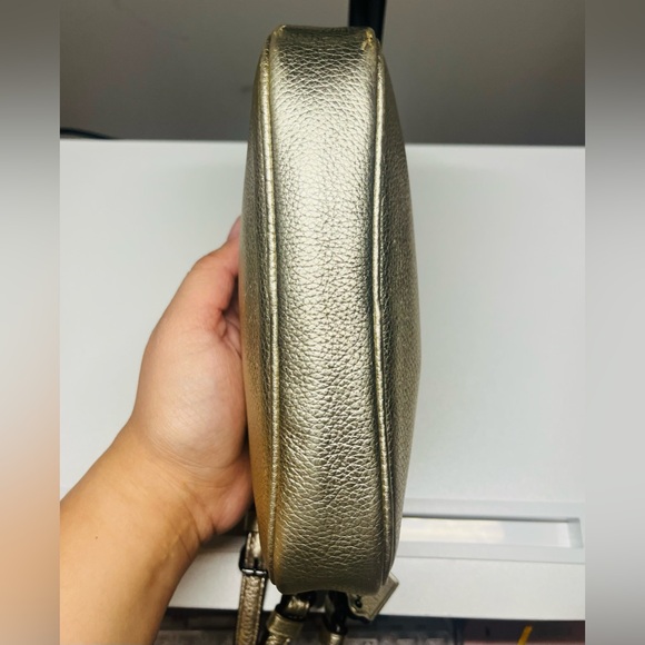 Coach Gold Sadie Crossbody Clutch - Picture 7 of 11
